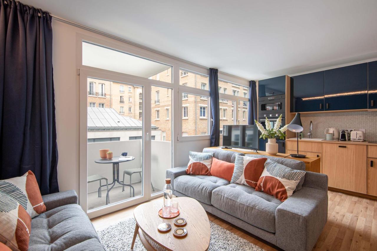 Apartamento New - Appt Style Le Corbusier Avec Balcon - 8 Pers París Exterior foto