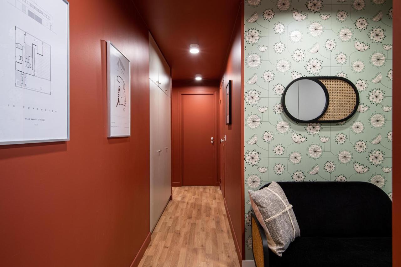 Apartamento New - Appt Style Le Corbusier Avec Balcon - 8 Pers París Exterior foto