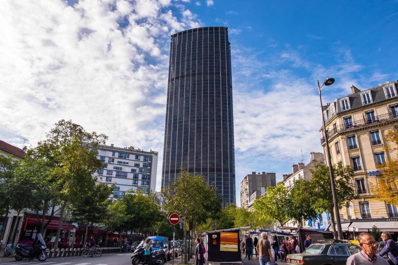 Apartamento New - Appt Style Le Corbusier Avec Balcon - 8 Pers París Exterior foto